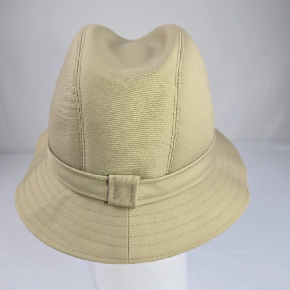 Vintage Original Burberrys of London Nova Check Bucket Rain Hat 7 1/4
